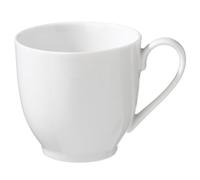 METRO Professional taza de Café Fine Dining, 200 ml, Porcelana Grado AB, Blanco, Resistente a Golpes y Arañazos, Apta para Horno hasta 220 °C, Lavavajillas, Apilable, Set de 6