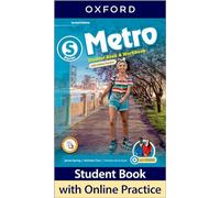 Metro: Starter Level: Student Book and Workbook with Online Practice