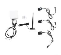 Metro trifásico de WiFi KWh para Tuya con la abrazadera, dispositivo de la supervisión de la energía para los usos solos/trifásicos