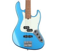 MetroExpress 21-Fret Hybrid P/J Bass, Morado Fingerboard, 4 cuerdas - Solid Ocean Blue Metallic High Polish