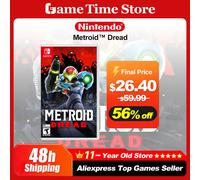 Metroid Dread tarjeta de juegos física para Nintendo Switch, 100% Original, género de aventura para consola de juegos Random Cover
