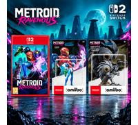 Metroid Ravenous + Pack Amiibo Samus Ravenous y Amiibo Chozo Statue Nintendo Switch 2 standard
