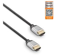 Metronic 370218 - Cable HDMI 4K, 4,80 metros, trenzado de nailon 4K@60Hz a 18Gbps, compatible 3D, función Ethernet, High Speed, video 4K 2160p, HD 1080p, macho / macho