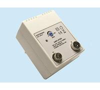 Métronic 440112 - Amplificador de Interior con Ganancia Ajustable y Salida de TV (9,52 mm)