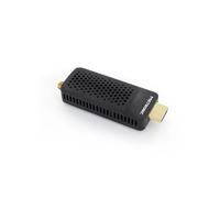 Metronic 441646 - Descodificador sintonizador Receptor TDT DVB-T, Compatible DVB-T2 dongle Stick Compacto, HEVC, EPG, 1080i, HDMI, Puerto USB 2.0, tecla SOS