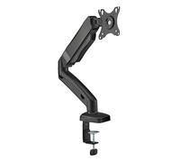 Metronic 451076 - Soporte con Brazo articulado para Monitor de PC de 17"-32"/43-81 cm, Altura Ajustable, VESA 75x75/100x100, hasta 9Kg, pasacables intgrado