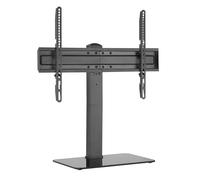 Metronic 451078 - Soporte de TV orientable con peana para Mesa, Giratorio 70º, para Pantallas de 37-70 Pulgadas, 94-178 cm, VESA máx. 600x400, pasacables, soporta hasta 40Kg, Negro