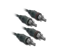Metronic 470065 - Cable de Audio estéreo (Conector RCA Macho a Conector RCA Macho, 1,2 m)
