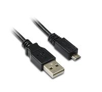 Metronic 470216 - Cable Micro USB 2.0, Color Negro