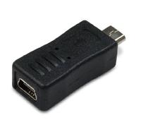 Metronic 470229 - Adaptador Mini USB a Micro USB, Color Negro