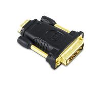 Metronic 470302 Adaptador DVI-D Macho Negro