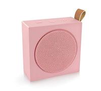 Metronic 477099 - Altavoz XtraColor inalámbrico TWS (True Wireless) estéreo, Bluetooth, micrófono Integrado, Reproductor microSD. Potentes Bajos mejorados y batería hasta 15 Horas. Rosa.