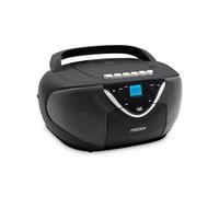Metronic 477131 - Radio CD / MP3 cassette con Auxiliar, negro
