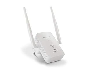 Metronic 495439 - Repetidor señal WiFi 1200mbps Largo Alcance 2.4GHz/5GHz, WPS, Amplificador, Extensor señal WiFi, Blanco
