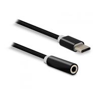 Metronic Adaptador USB-C Macho a Jack 3.5mm Hembra 2.5cm
