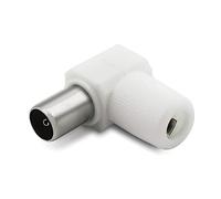 Metronic Enchufe de TV en ángulo 9,52 mm fem 338119