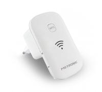 Metronic 495437 - Repetidor WiFi, Amplificador WiFi Largo Alcance hasta 300Mbps, 2.4GHz, Extensor WiFi con repetidor/Ap/WPS, Extensor señal WiFi, Compatible routers y Fibra, 2 Puertos Ethernet