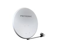 Metronic Universal - Kit de LNB y Antena parabólica (Digital, inalámbrico), Blanco (Importado)