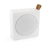 Metronic 477098 - Altavoz Metronic XtraColor inalámbrico TWS (True Wireless) estéreo, Bluetooth, micrófono Integrado, Reproductor microSD. Potentes Bajos mejorados y batería hasta 15 Horas. Blanco