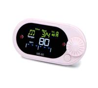 Metrónomo de entrenamiento rítmico con clip trasero pequeño entrenador metrónomo dispositivo de ejercicio dispositivo de ejercicio silencioso accesorio de entrenamiento de voz