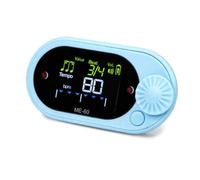 Metrónomo de entrenamiento rítmico con clip trasero, pequeño metrónomo, dispositivo de ejercicio, accesorio de entrenamiento silencioso, portátil, electrónico
