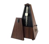 Metrónomo de guitarra tipo torre vintage, universal, piano, violín, ritmo, péndulo, mecánico, metrónomo, temporizador de música, fácil de usar