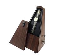 Metrónomo de guitarra tipo torre vintage, universal, piano, violín, ritmo, péndulo, mecánico, metrónomo, temporizador de música, fácil de usar
