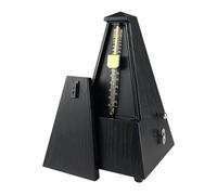 Metrónomo de ritmo de violín mecánico de péndulo vintage tipo torre de guitarra, metrónomo vintage, temporizador de música, fácil de usar para pianos de guitarra, violines, instrumento musical