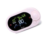 Metrónomo Deportivo Rastreadores De Práctica Electrónicos Con Clip Trasero Sintonizador Cromático Textura ABS Para Amantes De La Música Electrónico Portátil