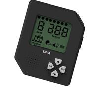 Metrónomo digital para uso al aire libre, funciona con pilas, adecuado para rutinas de ejercicio de eventos musicales prolongados, alta fidelidad, metrónomo de sonido
