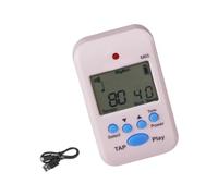 Metrónomo digital pequeño electrónico generador de tono, afinador profesional con clip en LCD, metrónomos duraderos