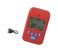 Metrónomo digital pequeño electrónico generador de tono, afinador profesional con clip en LCD, metrónomos duraderos profesionales con clip en LCD