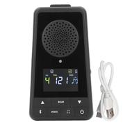 Metrónomo Electrónico, Altavoz Portátil Recargable Digital Metrónomo Mezclador de Ritmo para Guitarra Piano Tambor