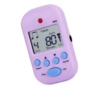 Metrónomo electrónico pequeño profesional con clip LCD digital rítmico para piano y guitarra