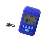 Metrónomo electrónico portátil generador de tonos para principiantes en música y deportes correr digital ritmo ritmo metrónomo
