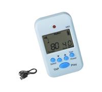 Metrónomo electrónico portátil generador de tonos para principiantes en música y deportes correr digital ritmo ritmo metrónomo