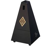 METRONOMO MADERA PIRAMIDE - Wittner (816/M) (Sistem Malzel) (Con Campana) (Negro Mate)