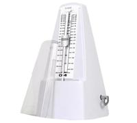 Metrónomo mecánico clásico manual y péndulo | Dispositivo de sincronización para músicos | Metrónomo ajustable y tradicional | Metrónomo de madera y metal | Herramienta de sincronización mecánica