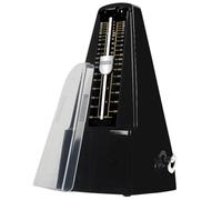 Metrónomo mecánico clásico manual y péndulo | Dispositivo de sincronización para músicos | Metrónomo ajustable y tradicional | Metrónomo de madera y metal | Herramienta de sincronización mecánica
