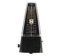 Metrónomo mecánico de 40 a 208 BPM, metrónomo universal para piano, violín y guitarra, con batería - entrenador de ritmo gratuito con ajustes de compás regulables 0, 2, 3, 4 y 6,