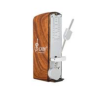 Metrónomo mecánico de madera granulada con sonido fuerte, péndulo para guitarra, piano, violín, instrumento musical, guitarra