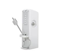 Metrónomo mecánico de tamaño pequeño, accesorio universal for principiantes, péndulo rítmico for guitarra, piano y práctica de metrónomo.(WHITE)