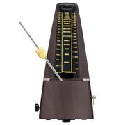 Metrónomo mecánico: mecanismo de resorte cuerda for piano, guitarra, ukelele y violín Para Instrumento musical(Wood)