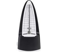 Metrónomo mecánico, Metrónomo de escritorio estilo bala for piano, metrónomo de guitarra, accesorios musicales 40-208 Bmp que mejora la conciencia musical(Black)