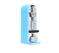 Metrónomo mecánico, metrónomo de piano, accesorios for instrumentos musicales, violín y ukelele Para Instrumento musical(Blue)