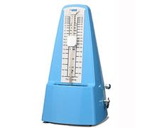 Metrónomo mecánico, Metrónomo mecánico de alta precisión con cubierta, material de movimiento de latón puro, for varios instrumentos musicales, 6 colores disponibles(Blue)