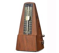 Metrónomo mecánico, Metrónomo mecánico de alta precisión con cubierta, material de movimiento de latón puro, for varios instrumentos musicales, 6 colores disponibles(Brown)