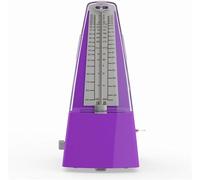 Metrónomo mecánico, metrónomo mecánico for piano, violín/guitarra/instrumentos de viento, clic audible y timbre, sincronización y tempo precisos(Color:Purple)