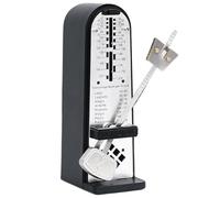 Metrónomo mecánico, temporizador de sonido fuerte de 450 g, herramienta de tambor de piano ajustable, contador de ritmos tradicional | Accesorio profesional para practicar y tocar instrumentos