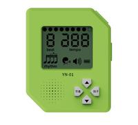 Metrónomo musical multifuncional con claridad de sonido mejorada y diseño compacto, adecuado para atletas y artistas, metrónomo electrónico